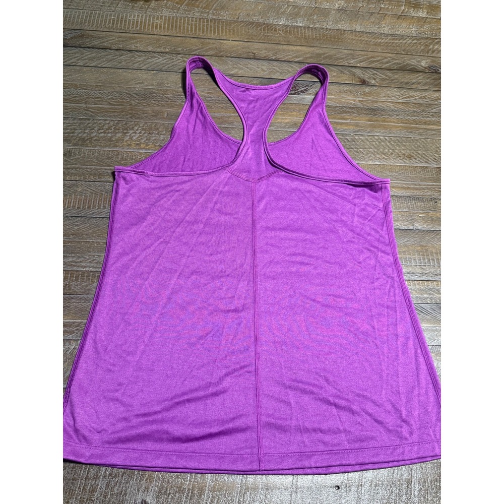 Nike Dri-FIT Tank Tops Large Purple Racerback Training Gym Slim Fit Preloved - Picture 2 of 7